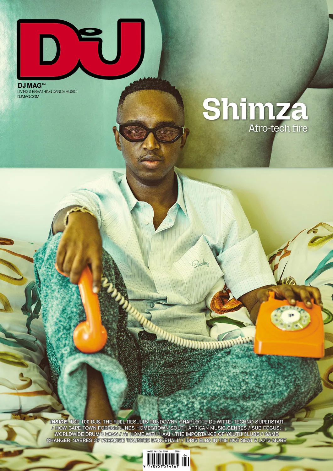Shimza on the cover of DJ Mag, Issue 663